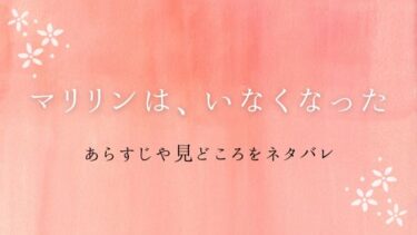 『マリリンはいなくなった』あらすじ・ネタバレ感想｜真面目な私がなぜ金髪美女教師に…