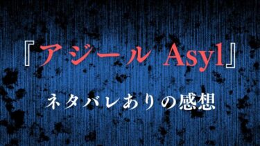 『アジールAsyl』ネタバレ感想と見どころ！半グレ集団ＶＳ仮面の男たちの戦いの行方は…？