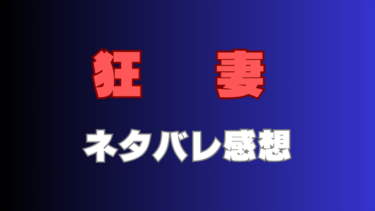 狂妻 ～復讐のサイコパス～【ネタバレ感想】愛する夫を守るためサイコパス妻が大暴走！